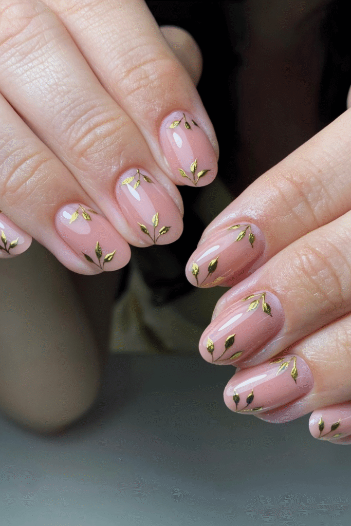 17+ Stunning Gold Nail Designs That Feel Pure Luxury 11