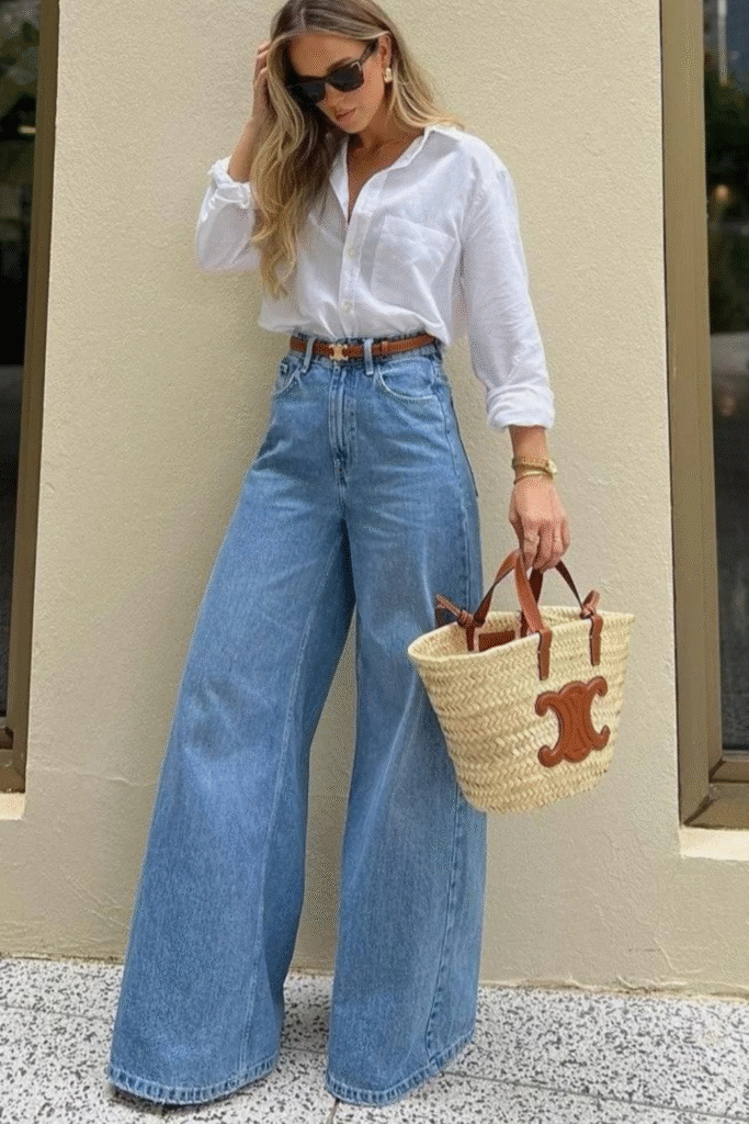 20+ Chic & Effortless Baggy Jeans Looks for Every Season 20