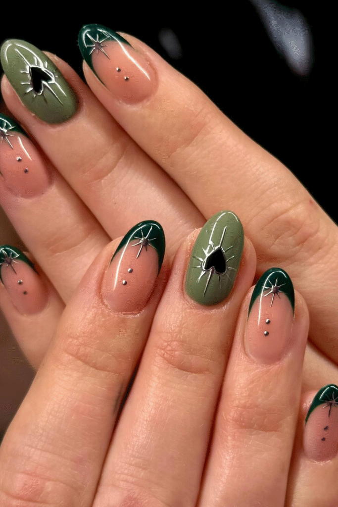 23+ Green Nail Ideas That Look So Fresh for 2025 21