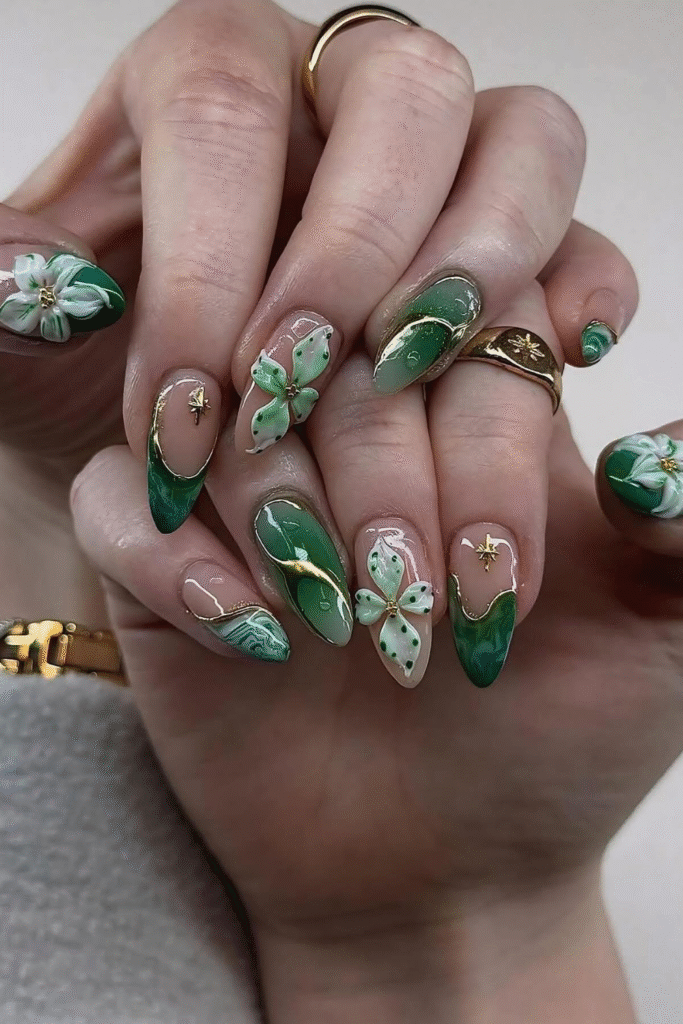 23+ Green Nail Ideas That Look So Fresh for 2025 24