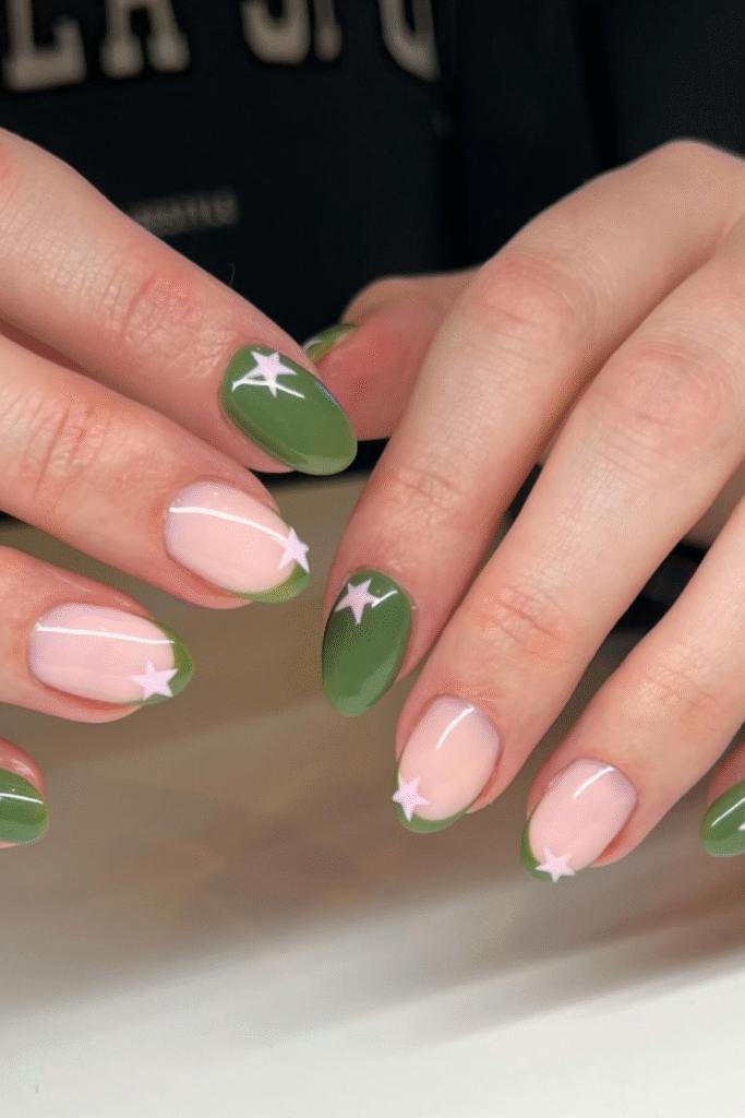 23+ Green Nail Ideas That Look So Fresh for 2025 3