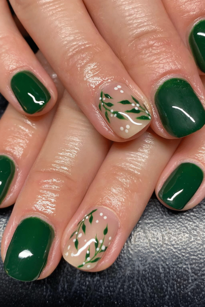 23+ Green Nail Ideas That Look So Fresh for 2025 5