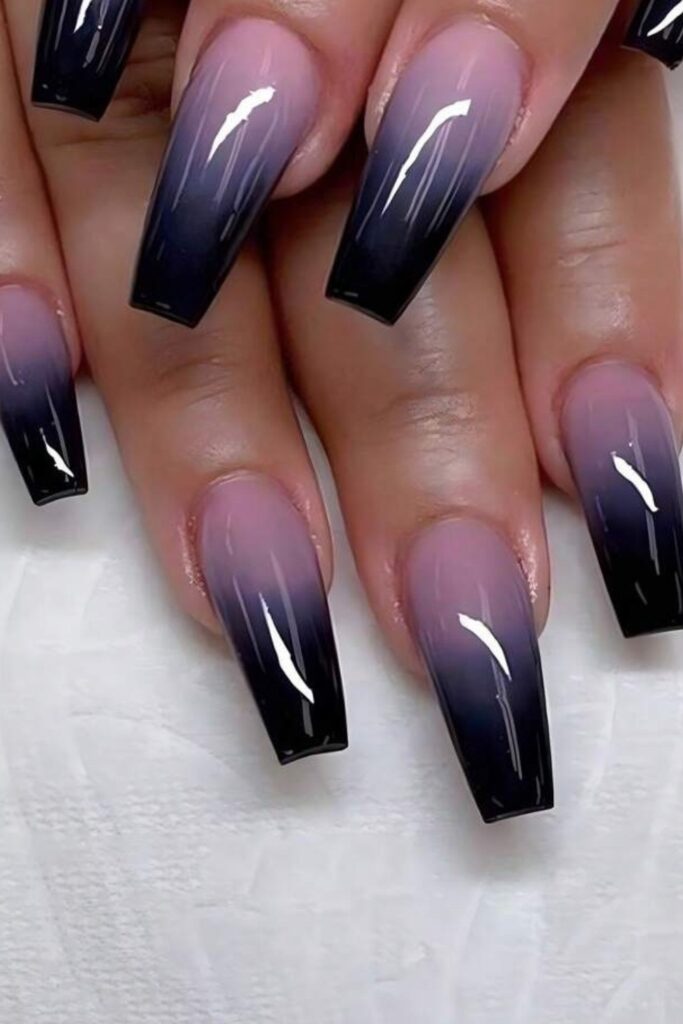18+ Coffin Nail Designs to Try in 2025 coffin nails (14)