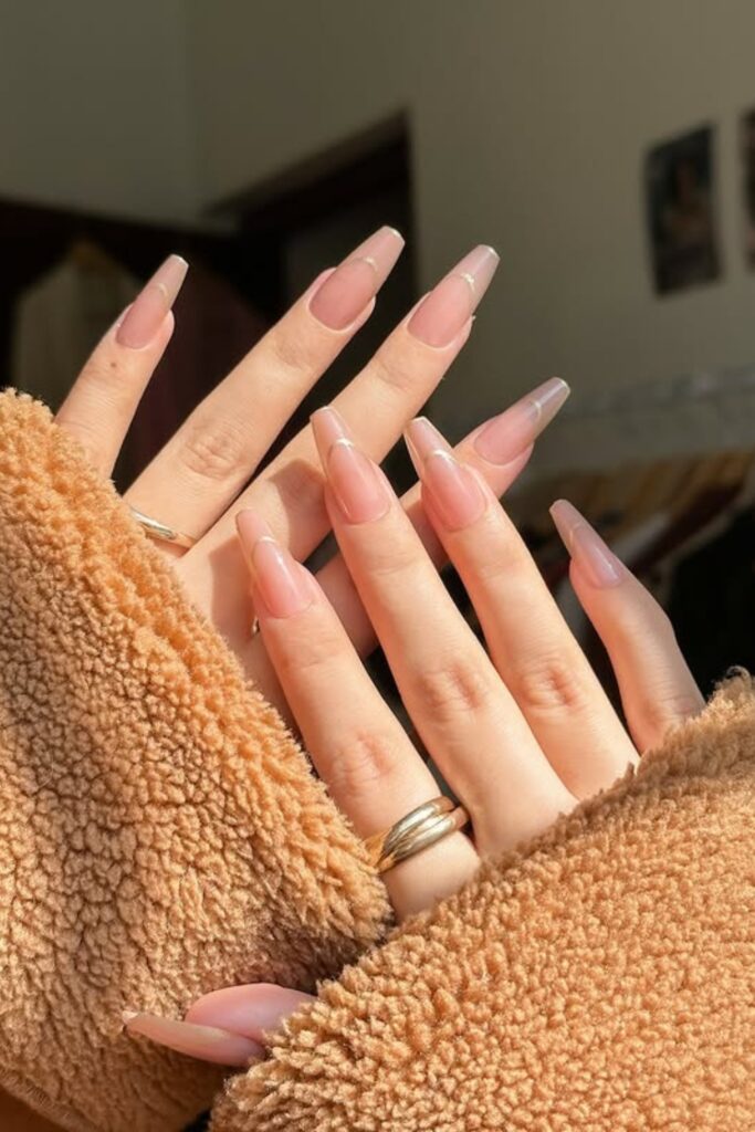 18+ Coffin Nail Designs to Try in 2025 coffin nails (16)