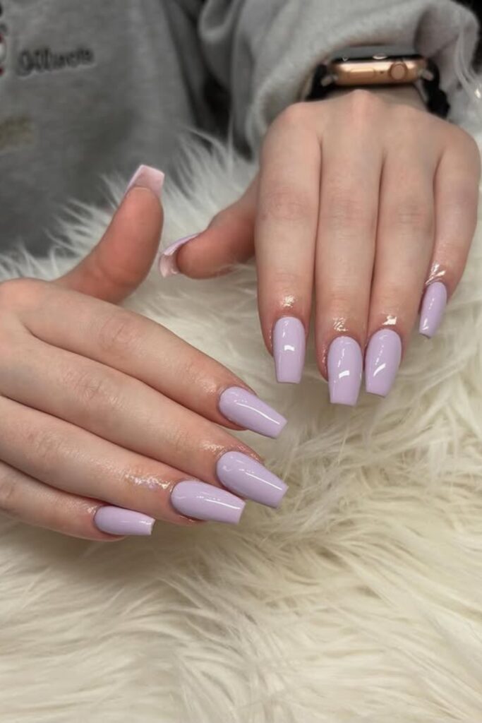 18+ Coffin Nail Designs to Try in 2025 coffin nails (2)