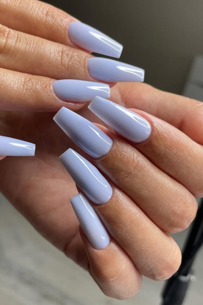 18+ Coffin Nail Designs to Try in 2025 coffin nails (5)