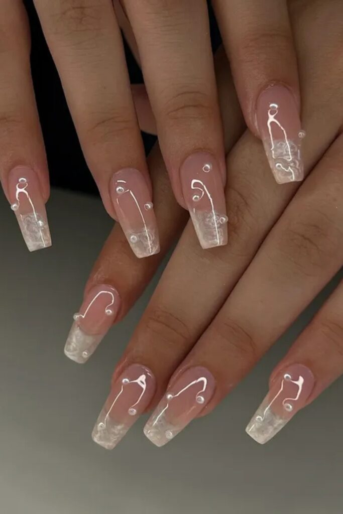 18+ Coffin Nail Designs to Try in 2025 coffin nails (6)