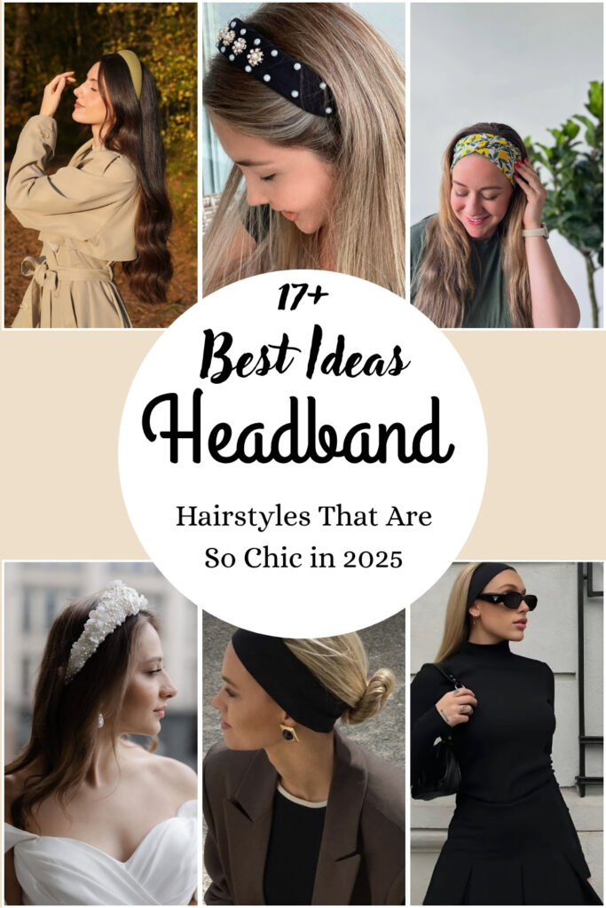 17+ Headband Hairstyles That Are So Chic in 2025 headband hairstyles