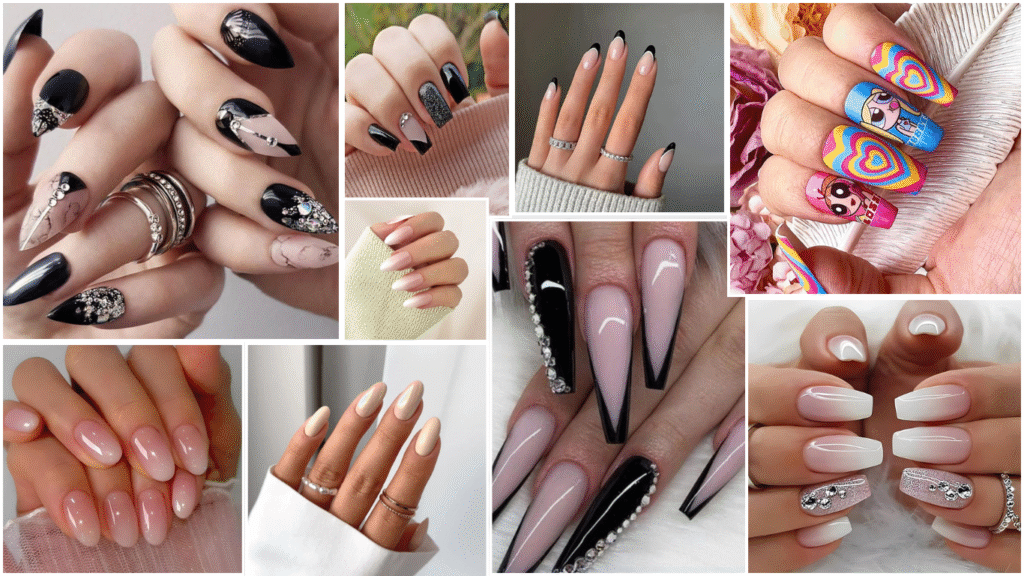nails design & shapes
