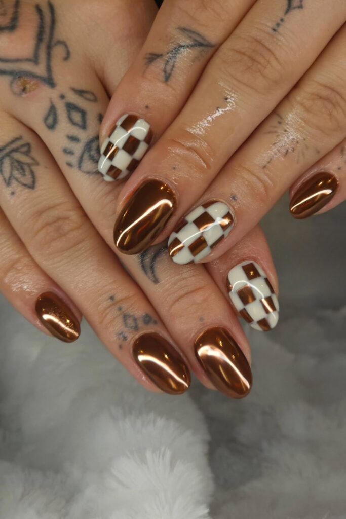 23+ Mocha Nail Ideas That Keep Your Style Warm And Fresh 1