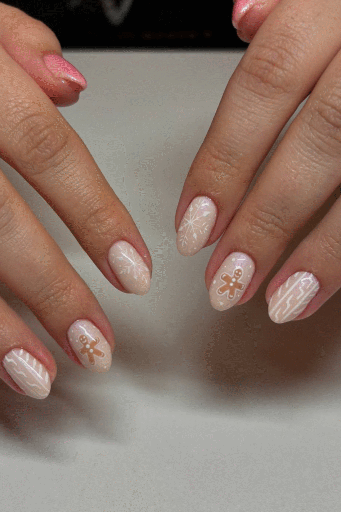 20+ December Nail Ideas for a Cozy Winter Look 10