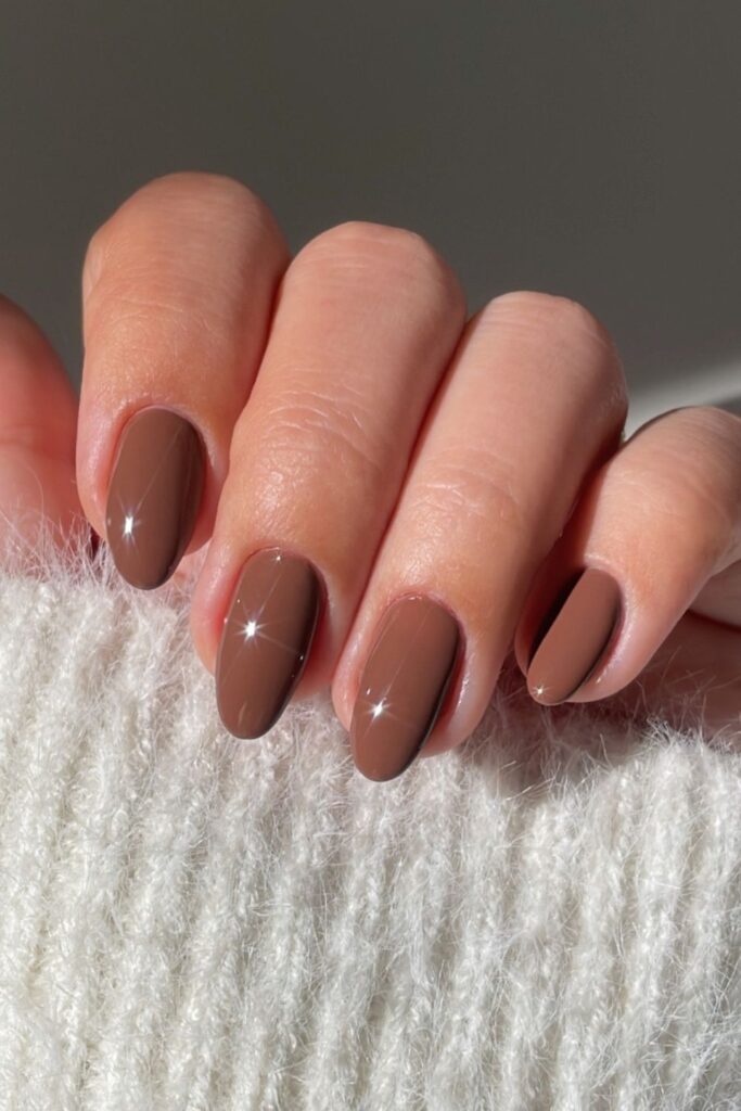 23+ Mocha Nail Ideas That Keep Your Style Warm And Fresh 13