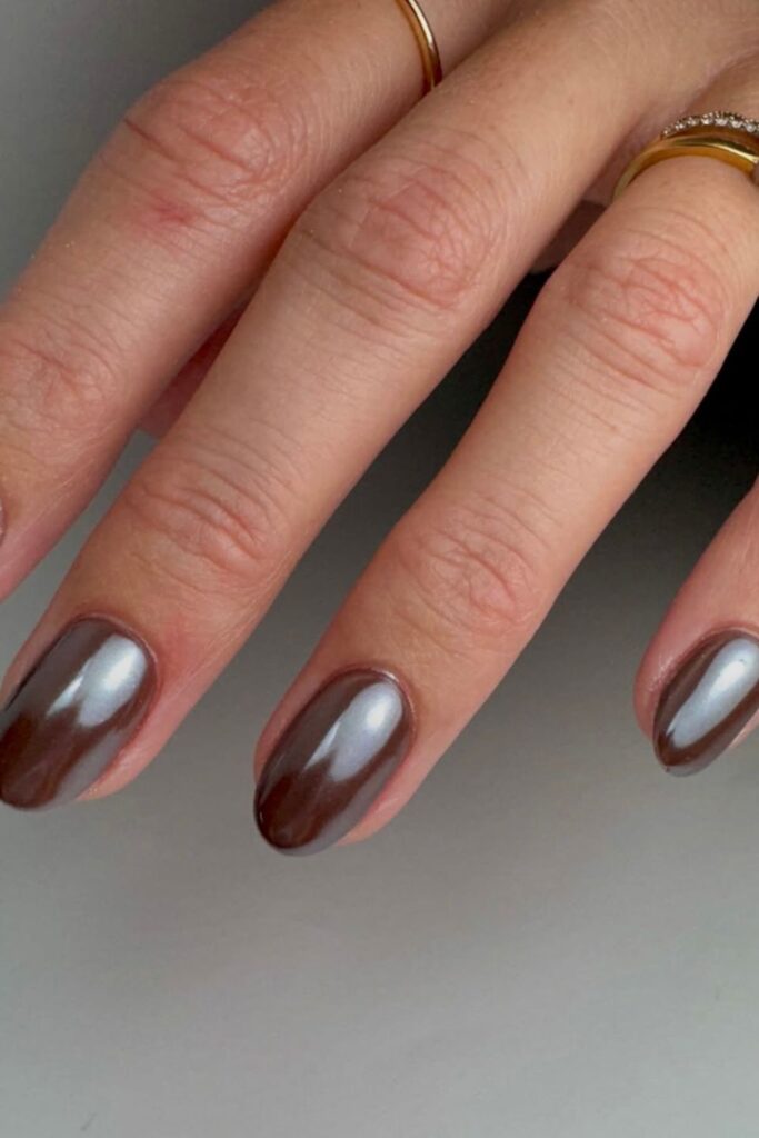 23+ Mocha Nail Ideas That Keep Your Style Warm And Fresh 15