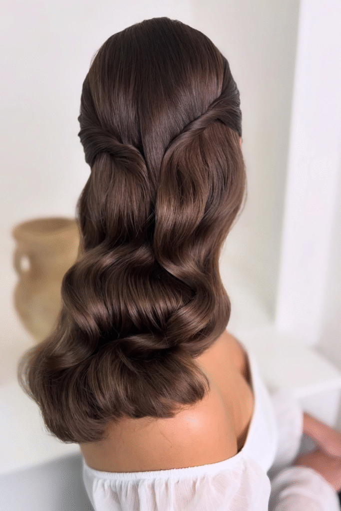 25+ Bridal Hairstyles for a Stunning Wedding Look 16