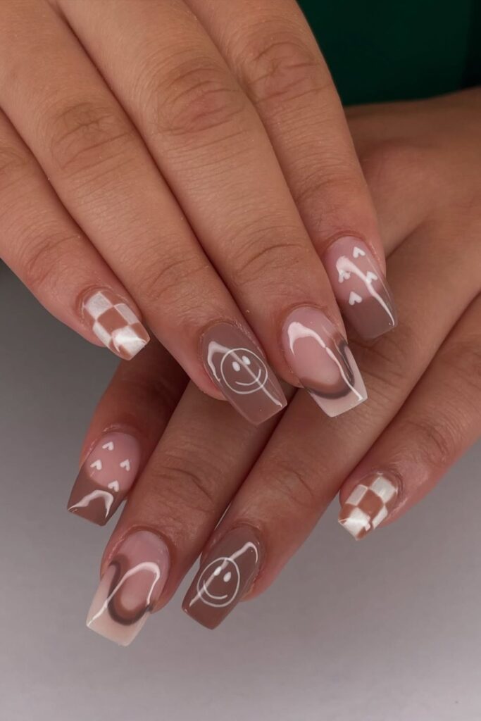 23+ Mocha Nail Ideas That Keep Your Style Warm And Fresh 16