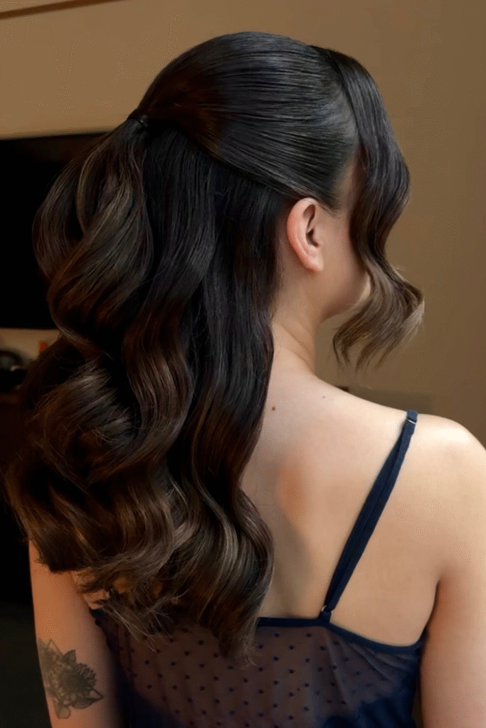 22+ Half Up Half Down Hairstyles for Every Occasion 17