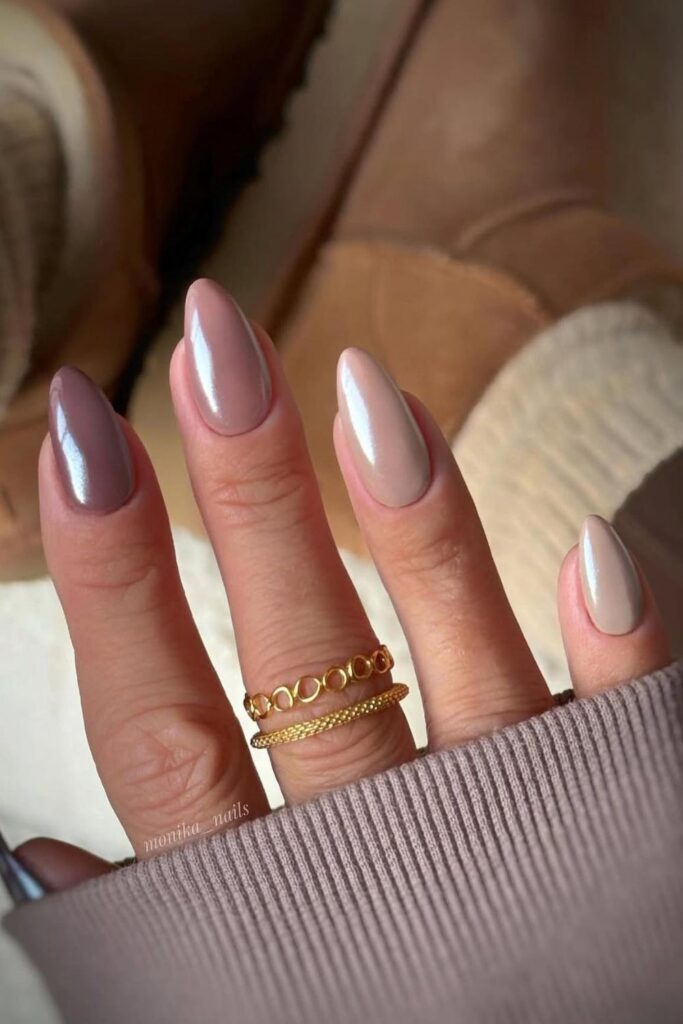 23+ Mocha Nail Ideas That Keep Your Style Warm And Fresh 17