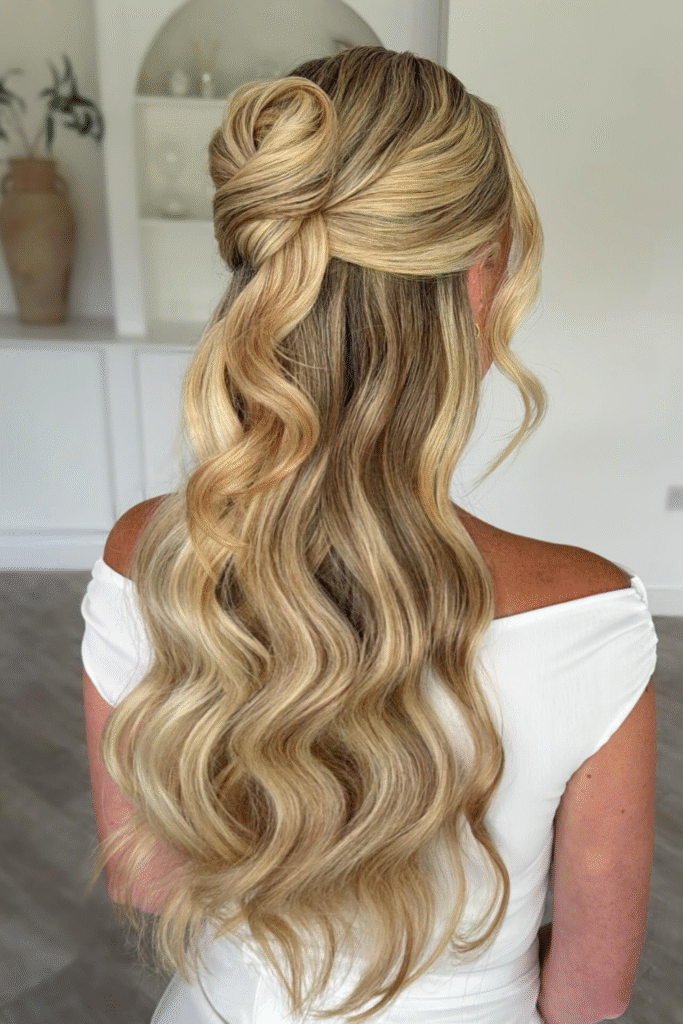 22+ Half Up Half Down Hairstyles for Every Occasion 19
