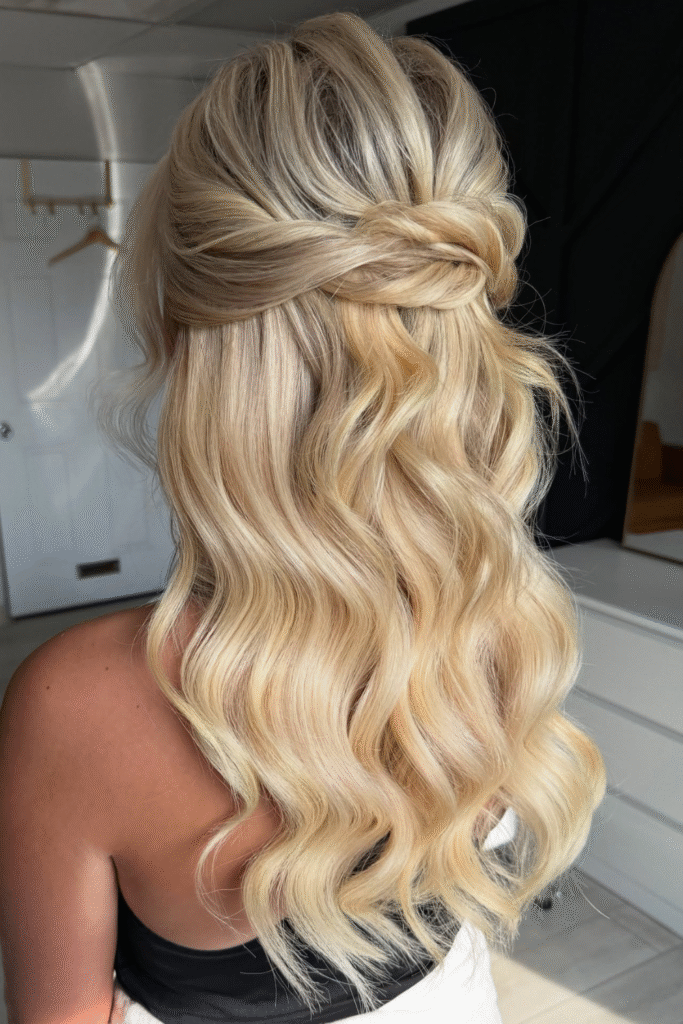 22+ Half Up Half Down Hairstyles for Every Occasion 2