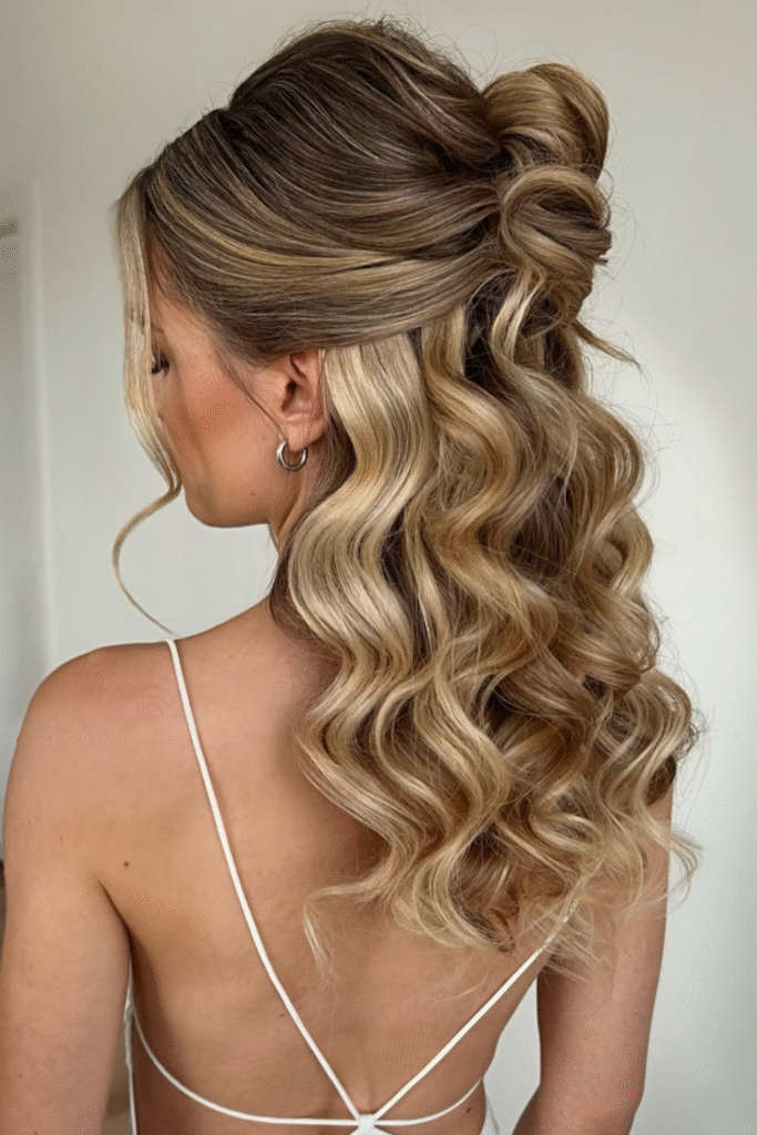 22+ Half Up Half Down Hairstyles for Every Occasion 23
