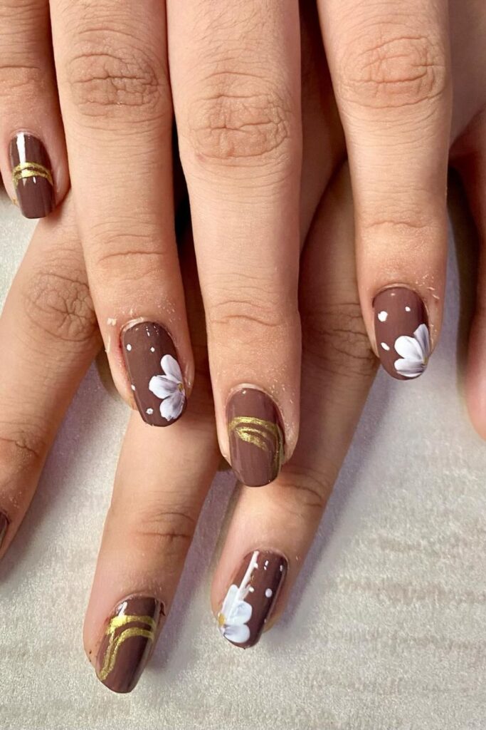 23+ Mocha Nail Ideas That Keep Your Style Warm And Fresh 24