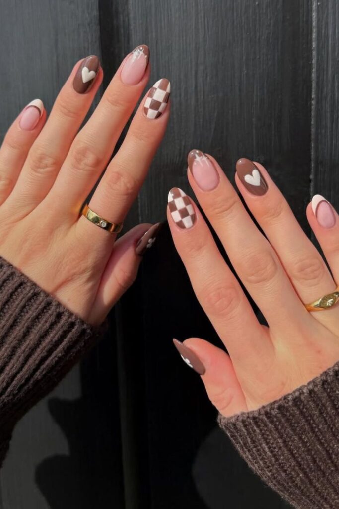 23+ Mocha Nail Ideas That Keep Your Style Warm And Fresh 3
