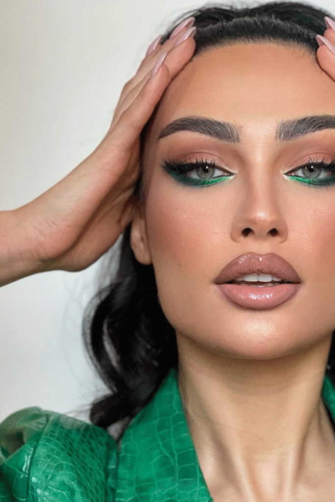 23+ Stunning Green Eye Makeup Ideas for Every Mood 4