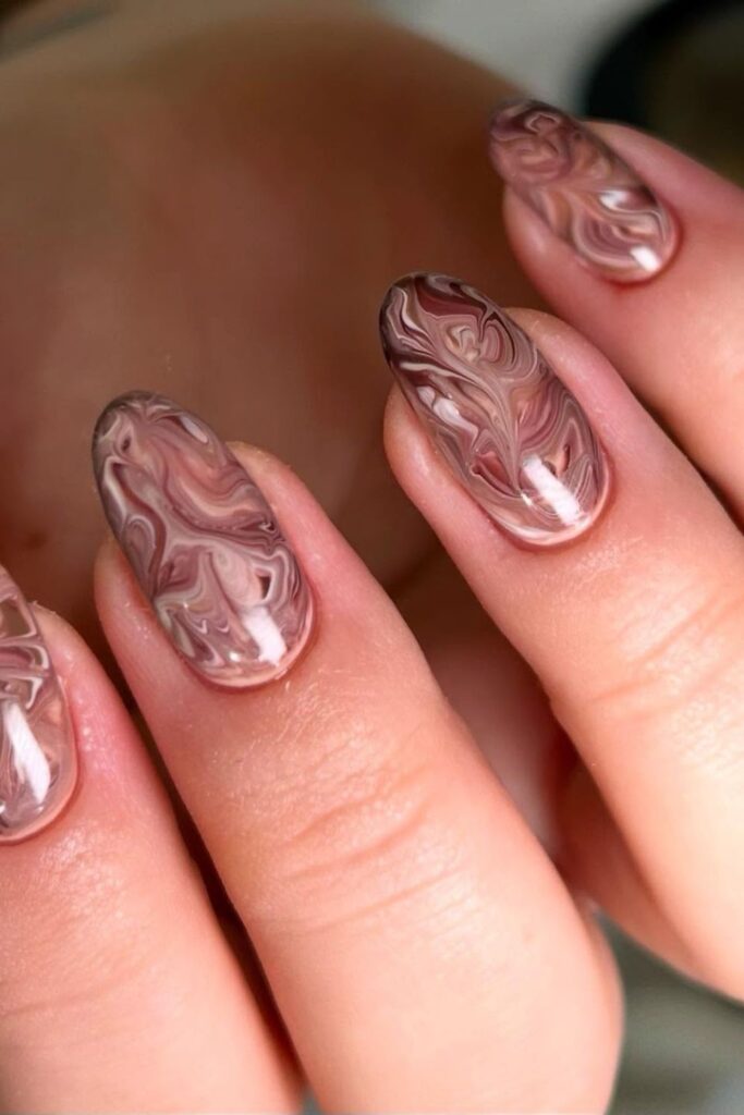 23+ Mocha Nail Ideas That Keep Your Style Warm And Fresh 5