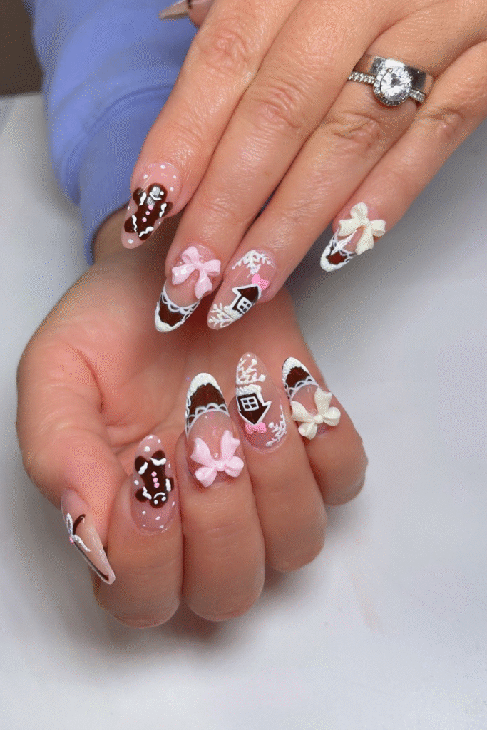 20+ December Nail Ideas for a Cozy Winter Look 5