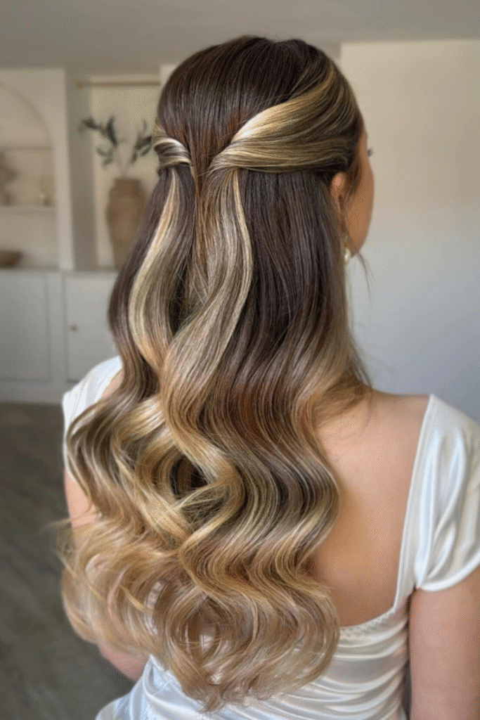 22+ Half Up Half Down Hairstyles for Every Occasion 8