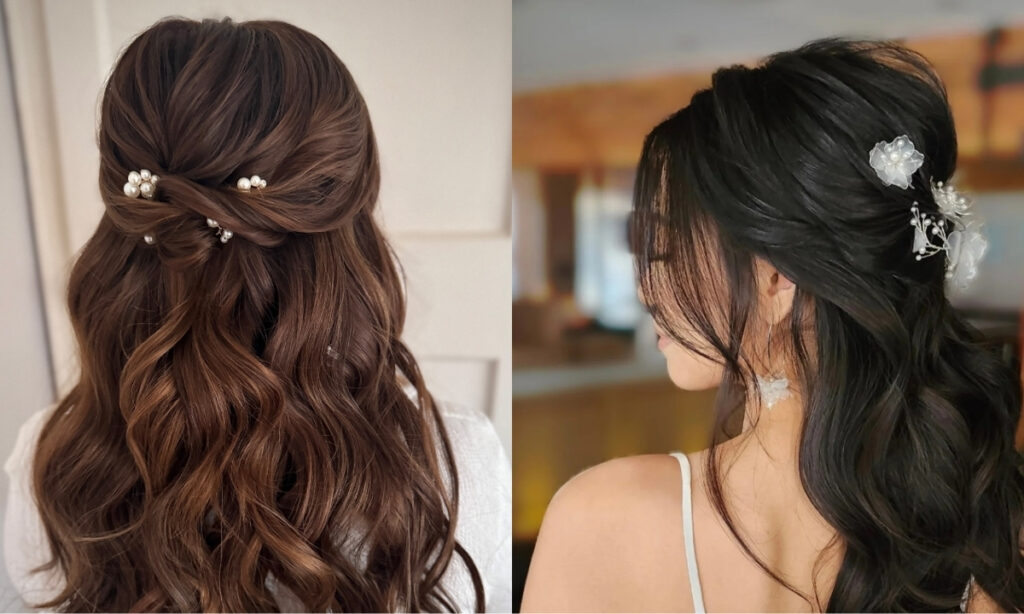 25+ Bridal Hairstyles for a Stunning Wedding Look bridal hairstyles (1)