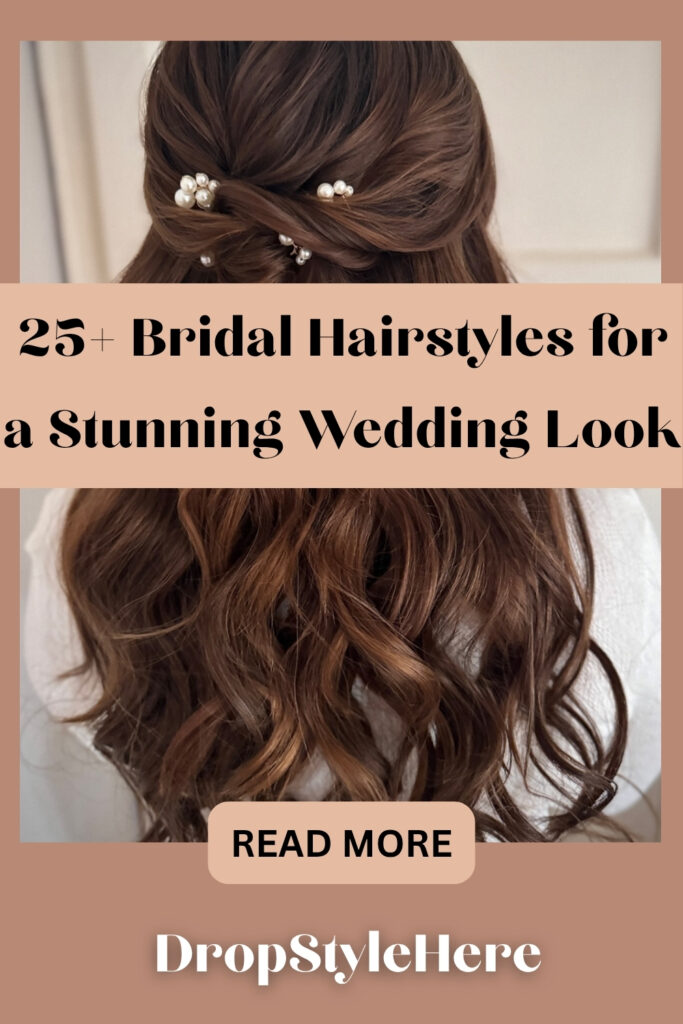 25+ Bridal Hairstyles for a Stunning Wedding Look bridal hairstyles (3)