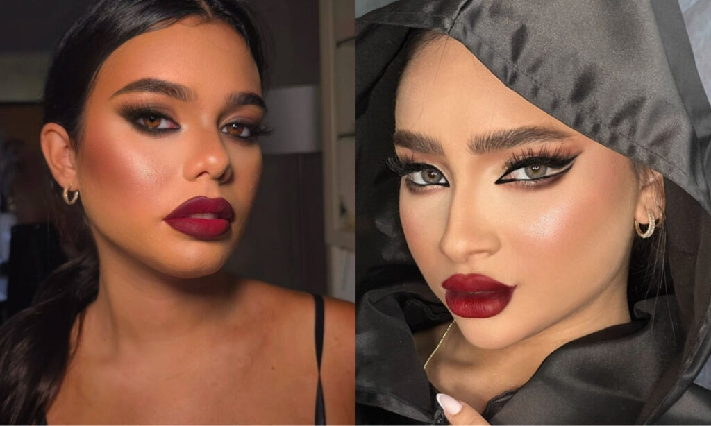 26+ Dark Feminine Makeup Looks With Bold Attitude dark feminine makeup (45)
