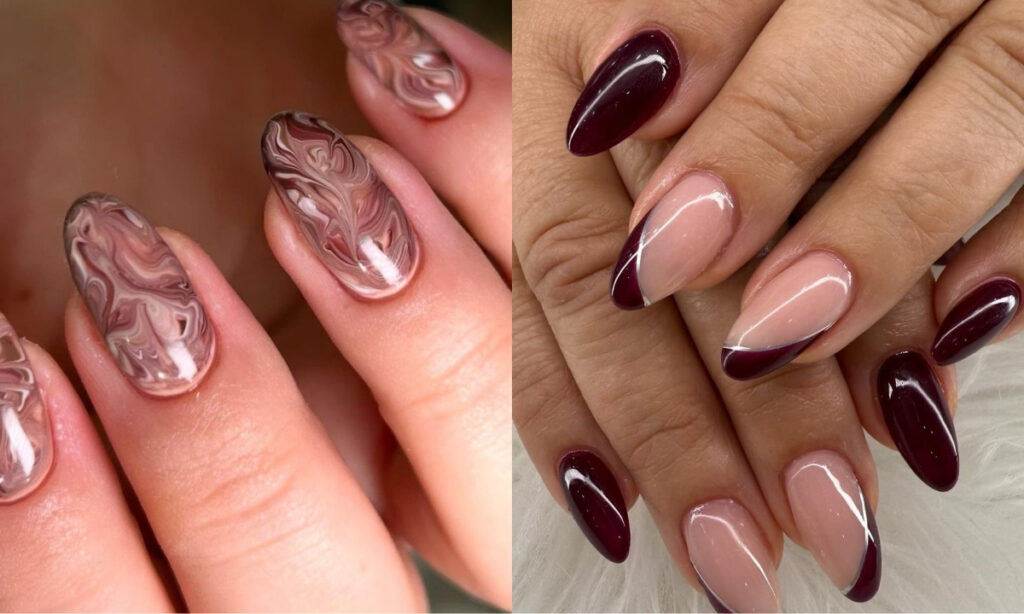 23+ Mocha Nail Ideas That Keep Your Style Warm And Fresh mocha nails (2)