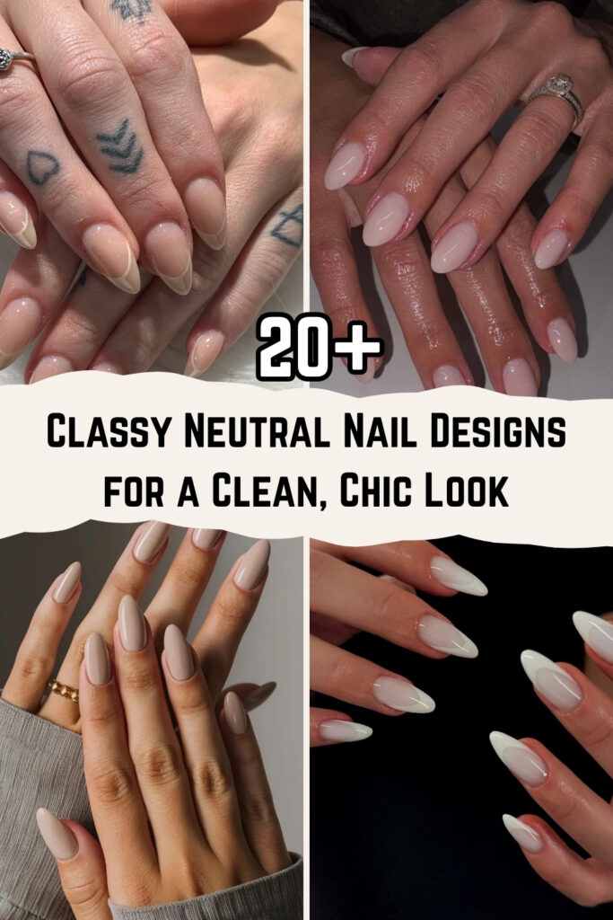 20+ Classy Neutral Nail Designs for a Clean, Chic Look neutral nails (3)