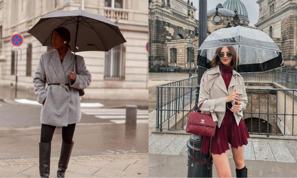 20+ Rainy Day Outfits for Cozy Practical Style rainy day outfits (2)