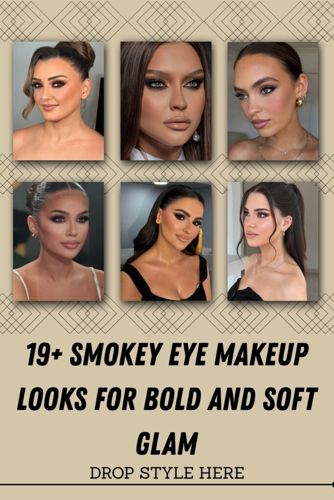 19+ Smokey Eye Makeup Looks for Bold and Soft Glam smokey eye makeup (1)