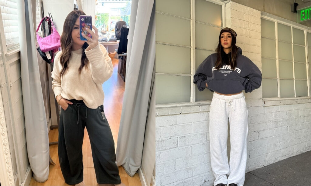 27+ Sweatpants Outfits for Comfy Everyday Style sweatpants outfits (1)