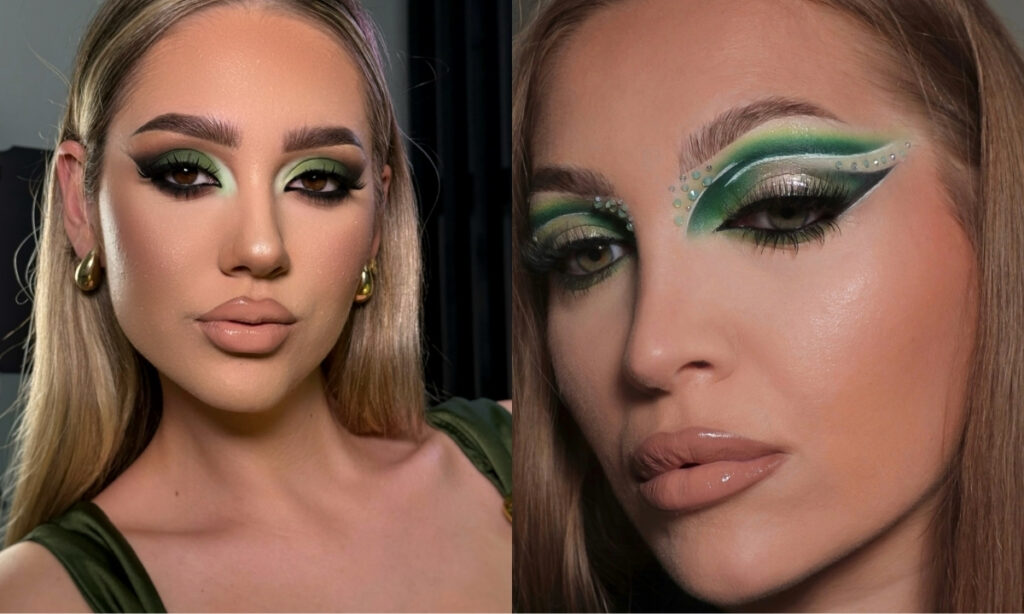 23+ Stunning Green Eye Makeup Ideas for Every Mood green eye makeup (1)