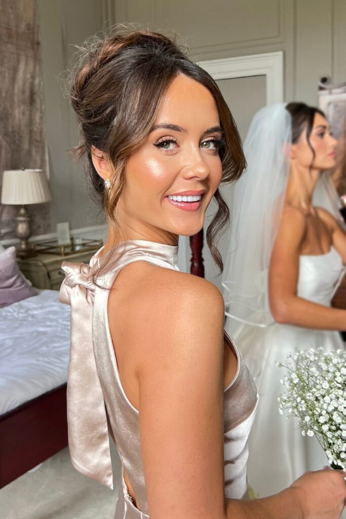 24+ Soft Bridesmaid Makeup Ideas for a Fresh Wedding Look meganlaylandmakeup 1725296228 3448357157202267295 217042961 (custom)