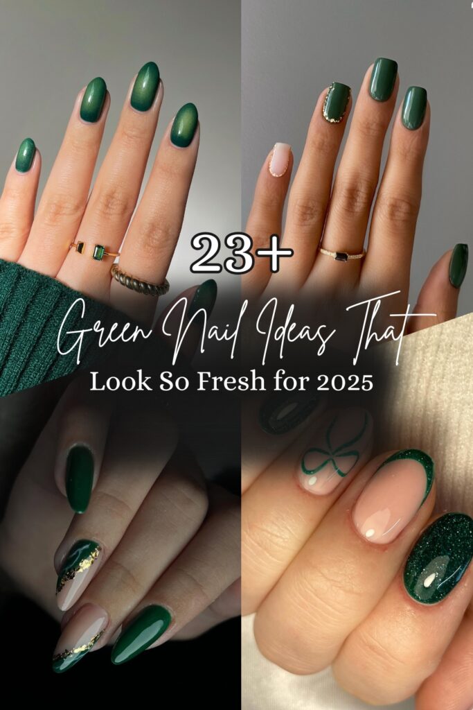 23+ Green Nail Ideas That Look So Fresh for 2025 template 2