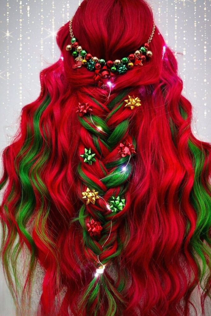 26+ Christmas Hairstyles for a Cozy Holiday Look xxa