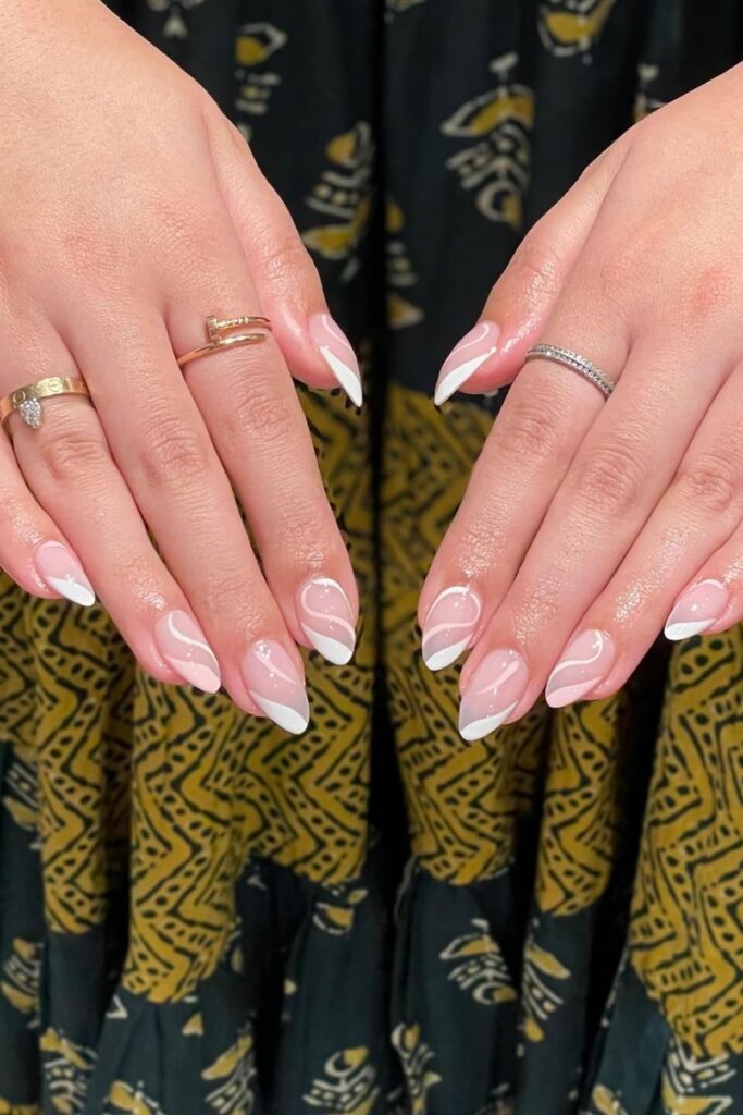 30+ Fresh Swirl Nail Ideas for Every Style 22
