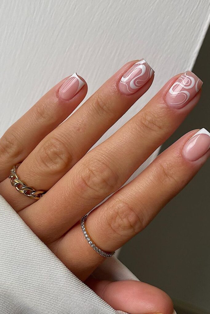 30+ Fresh Swirl Nail Ideas for Every Style 30