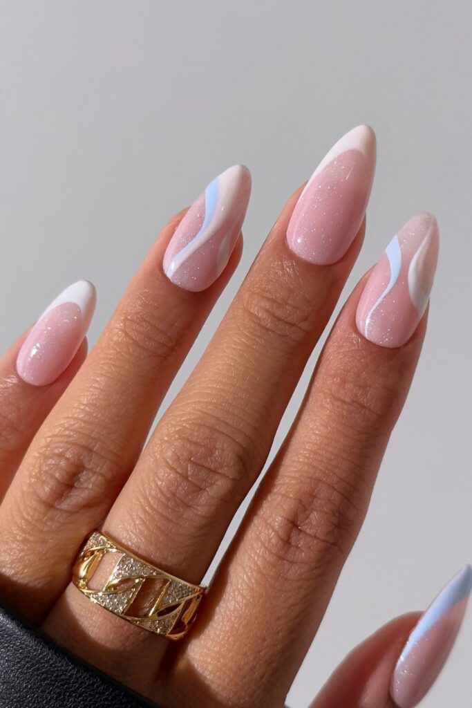 30+ Fresh Swirl Nail Ideas for Every Style 9